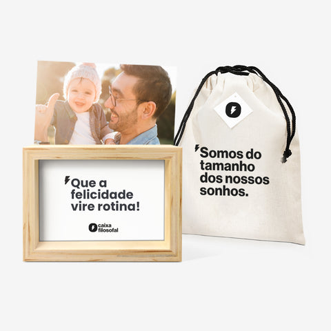 Kit Porta-Retrato Filosofal