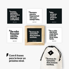 Ver foto 3 de Kit Quadro Caixa Filosofal