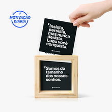 Ver foto 2 de Kit Quadro Caixa Filosofal